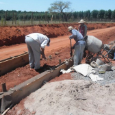 Pavimentación tipo empedrado Red Vial Nacional. Paquete 2