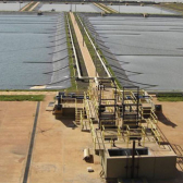 Línea de conducción principal, estaciones de bombeo y planta