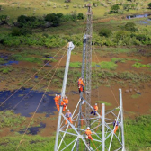 Línea de 500 Kv, Subestación Villa Hayes